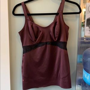 Ruby Ribbon Lace Full Support Cami